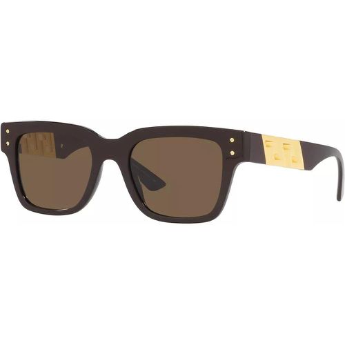 Sonnenbrillen - Sunglasses 0VE4421 - Gr. unisize - in Braun - für Damen - Versace - Modalova