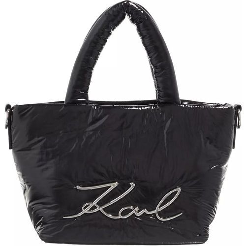 Tote - K/Signature Soft Sm Tote Nylon - Gr. unisize - in - für Damen - Karl Lagerfeld - Modalova