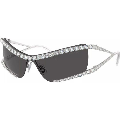 Sonnenbrille - 0SK7022 33 400187 - Gr. unisize - in Silber - für Damen - Swarovski - Modalova