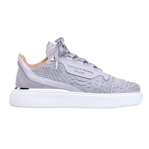 Low-Top Sneaker - Heren Sneaker Grijs BNJ0120 RAPHAE - Gr. 41 (EU) - in - für Damen - BENJAMIN BERNER - Modalova