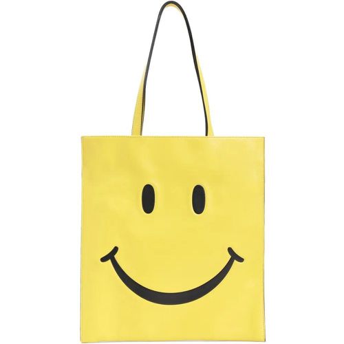 Totes - Yellow Leather Tote Bag - Gr. unisize - in - für Damen - Moschino - Modalova