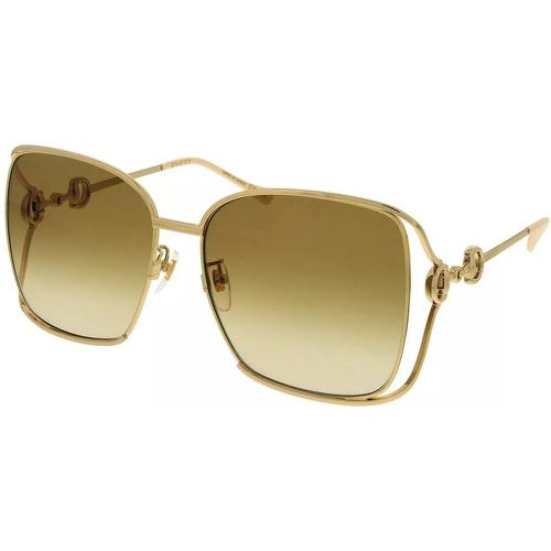 Sonnenbrille - GG1020S-004 61 Sunglass Woman Metal - Gr. unisize - in - für Damen - Gucci - Modalova