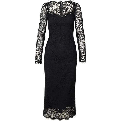 Black Polyamide Dress - Größe 40 - Dolce&Gabbana - Modalova