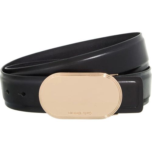 Gürtel - 42Mm Leather Belt With Plaque - Gr. M - in - für Damen - Michael Kors - Modalova