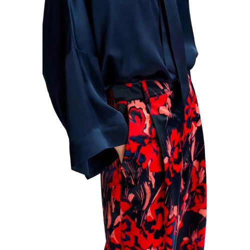 GAZPACHO BLAU UND ROT WIDE LEG H - Größe M - blau - Essentiel Antwerp - Modalova