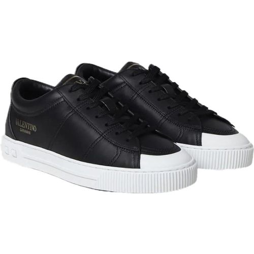 Low-Top Sneaker - Black Low-Top Sneakers - Gr. 45 (EU) - in - für Damen - Valentino - Modalova