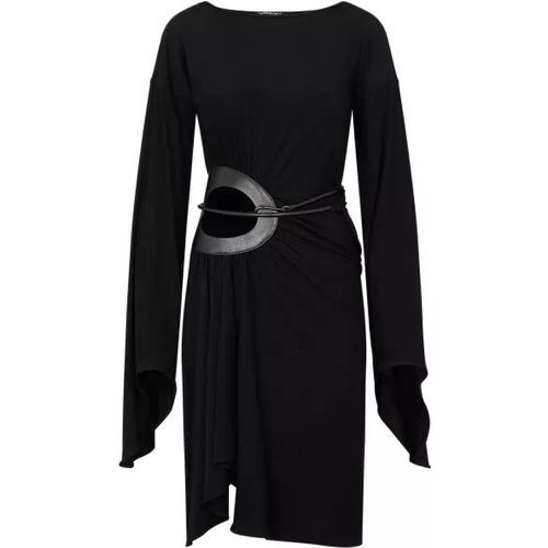 Jersey Asymmetric Viscose Dress - Größe 38 - Tom Ford - Modalova