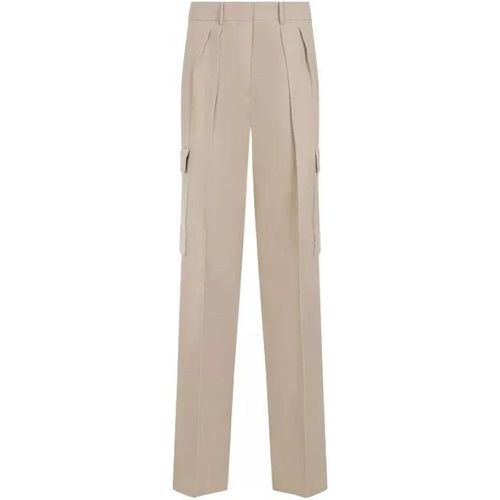 Jacopo Cargo Beige Viscose Pants - Größe 38 - SPORTMAX - Modalova