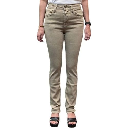 Pantalon 5 Poches toile stretch Camel Kimberly JAC - Größe 25 - Jacob Cohen - Modalova