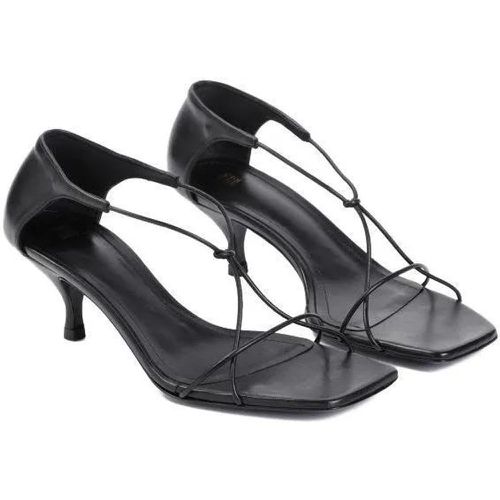 Sandalen - Black Leather Knot Sandal - Gr. 40 (EU) - in - für Damen - TOTEME - Modalova