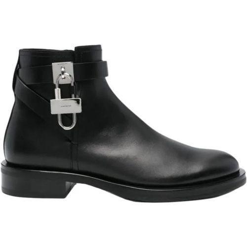 Stiefel - Lock Leather Ankle Boots - Gr. 40 (EU) - in - für Damen - Givenchy - Modalova