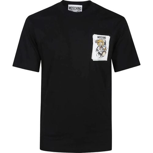 T-shirt Black - Größe S - Moschino - Modalova