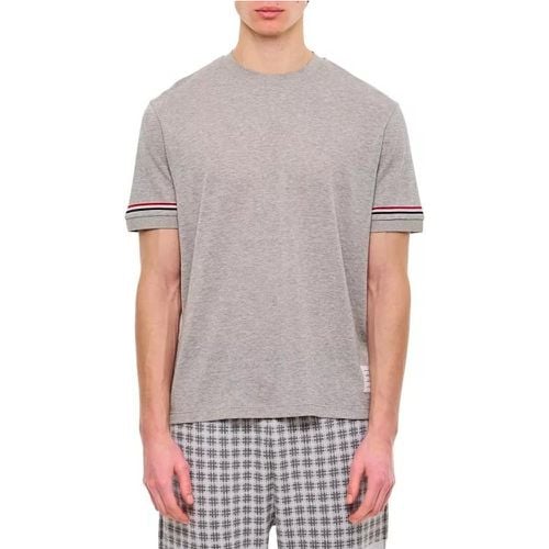 Ribbed Cuff T-Shirt - Größe 2 - Thom Browne - Modalova