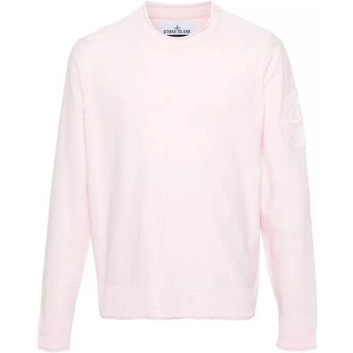 Pink Compass Sweater - Größe L - pink - Stone Island - Modalova