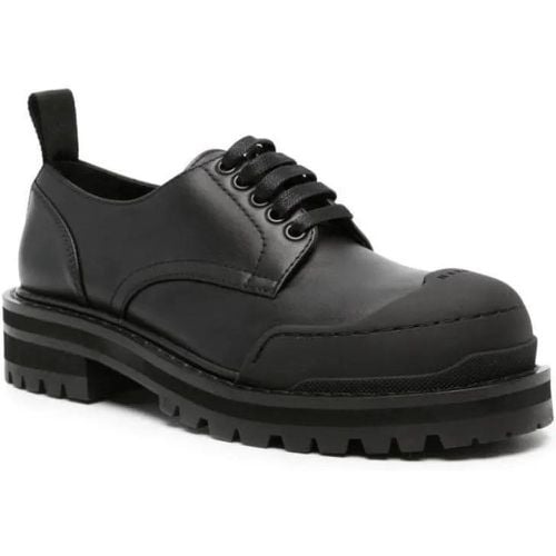 Low-Top Sneaker - Logo-Tab Lace-Up Black Shoes - Gr. 36 (EU) - in - für Damen - Marni - Modalova