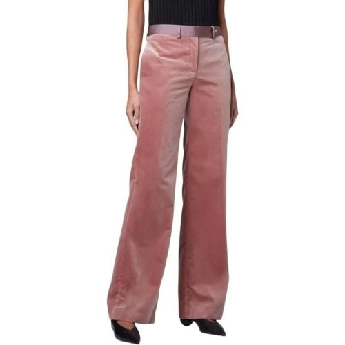 Pantalon velours Bois de Rose Ceinture satin W1R 3 - Größe IT 40 - Paul Smith - Modalova