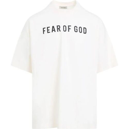 Logo Black Print T-Shirt - Größe L - FEAR OF GOD - Modalova