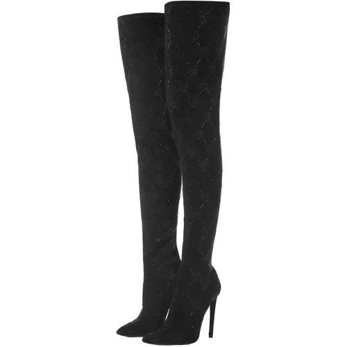 Stiefel - Overknee-Stiefel Monogram - Gr. 36 (EU) - in - für Damen - Philipp Plein - Modalova