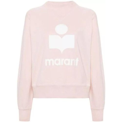 Moby Logo-Print Sweatshirt - Größe 34 - pink - Etoile Isabel Marant - Modalova