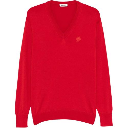 Sweaters Red - Größe 48 - Bally - Modalova