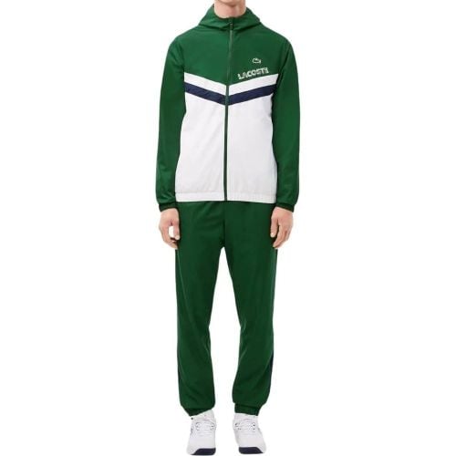 Heren Trainingspak Groen WH4241/720 - Größe S - Lacoste - Modalova