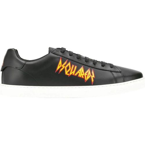 Low-Top Sneaker - Tennis Rock Logo Sneakers - Gr. 43 (EU) - in - für Damen - Dsquared2 - Modalova