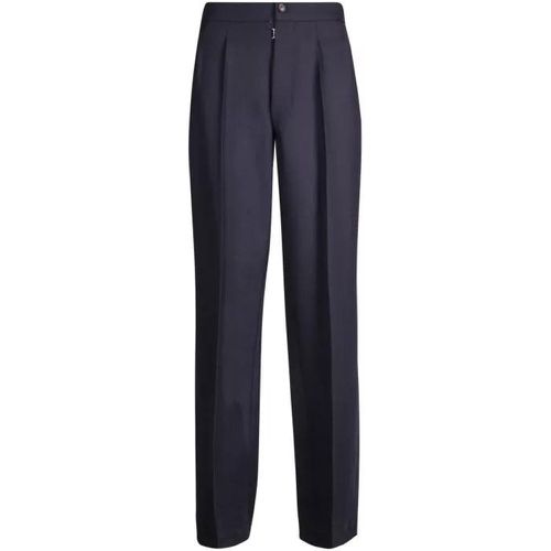 Black High-Waisted Trousers - Größe 42 - blue - Maison Margiela - Modalova