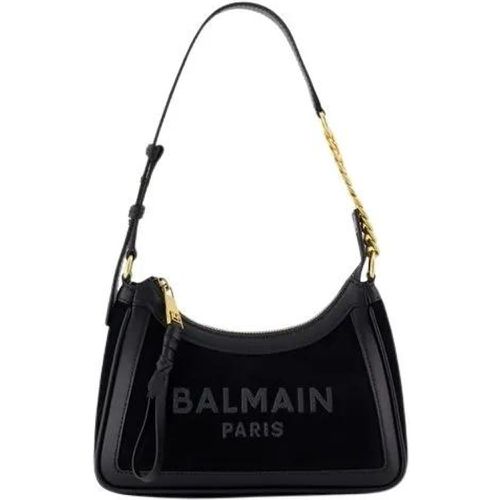 Shopper - B-Army Shoulder Bag - Leather - Black - Gr. unisize - in - für Damen - Balmain - Modalova