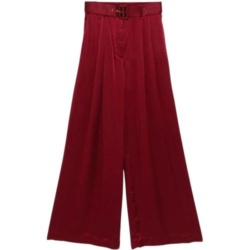 Burgundy Palazzo Trousers - Größe 2 - Zimmermann - Modalova