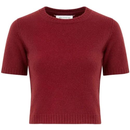 Cropped Wool Sweater - Größe M - Maison Margiela - Modalova