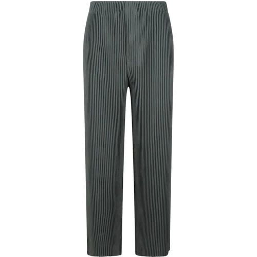 Straight Leg Trousers - Größe 1 - ISSEY MIYAKE PLEATS PLEASE - Modalova