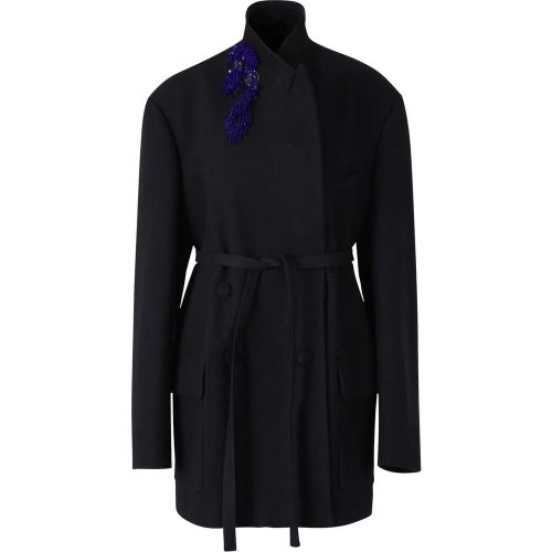 Bless Wool Coat - Größe S - Dries Van Noten - Modalova