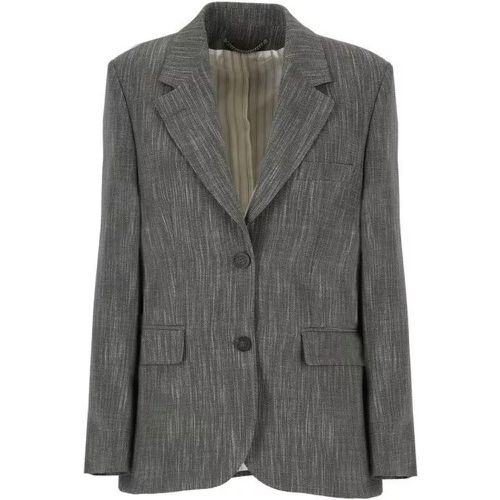 Wool Blend Jacket - Größe 40 - gray - Golden Goose - Modalova