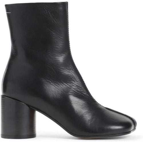 Stiefel - Black Calf Leather Ankle Boot - Gr. 36 (EU) - in - für Damen - MM6 Maison Margiela - Modalova