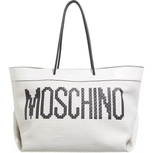 Shopper - Black & White Shoulder Bag - Gr. unisize - in - für Damen - Moschino - Modalova
