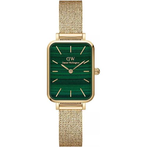 Uhr - Dw Quadro 20X26 Pressed Evergold G Green - Gr. unisize - in - für Damen - Daniel Wellington - Modalova