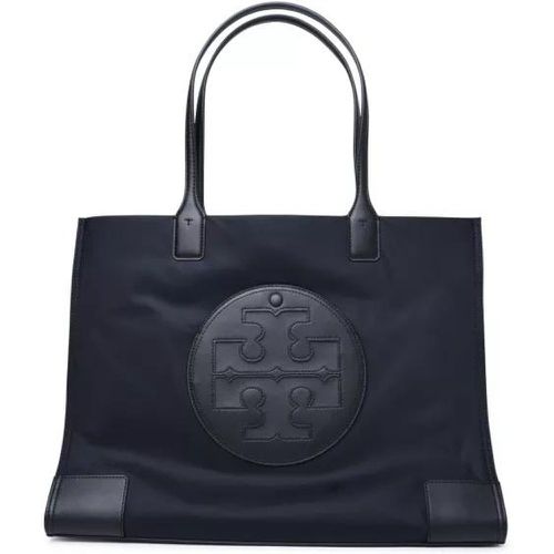 Totes & Shopper - Ella' Small Black Recycled Nylon Shopping Bag - Gr. unisize - in - für Damen - TORY BURCH - Modalova