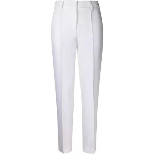 White Cigarette Trousers - Größe 42 - white - Blanca Vita - Modalova