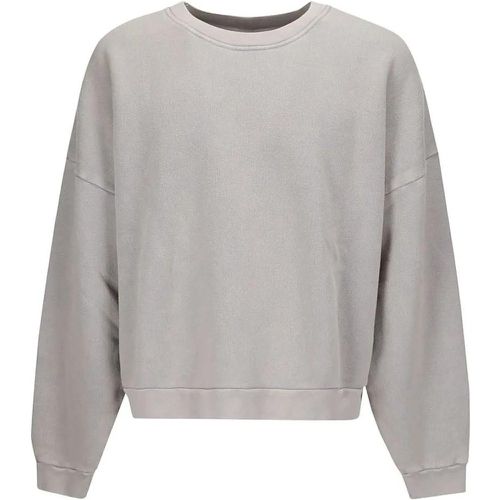 Crew-Neck Sweatshirt With Logo - Größe L - Acne Studios - Modalova