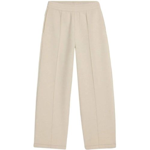 High-Waisted Pleated Trousers - Größe M - beige - AMI Paris - Modalova