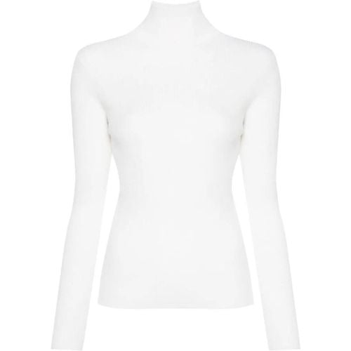 White Wool Turtleneck - Größe L - weiß - P.A.R.O.S.H. - Modalova