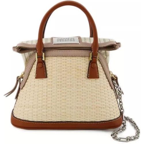 Crossbody Bags - 5Ac Classique Micro Handbag - Pink Misty - Gr. unisize - in Gold - für Damen - Maison Margiela - Modalova