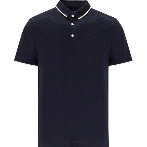 MARINEBLAUES POLOSHIRT - Größe L - blau - Emporio Armani - Modalova