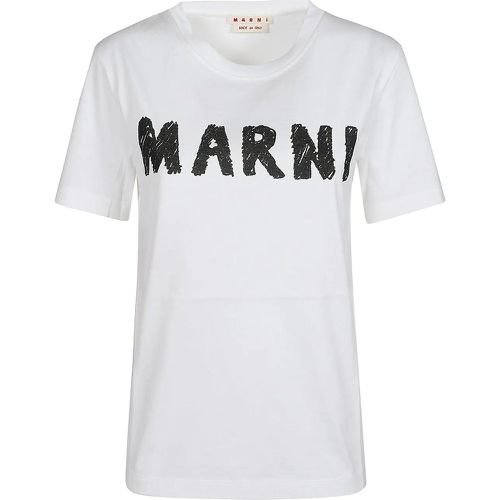 T-shirt White - Größe 38 - Marni - Modalova