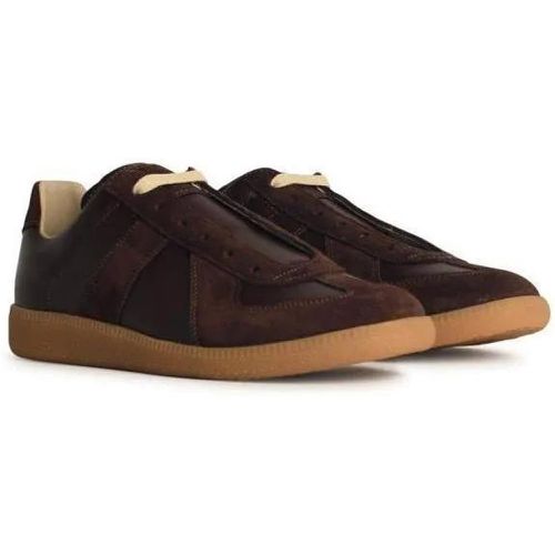 Sneakers - Replica' Brown Leather Sneakers - Gr. 35 (EU) - in - für Damen - Maison Margiela - Modalova