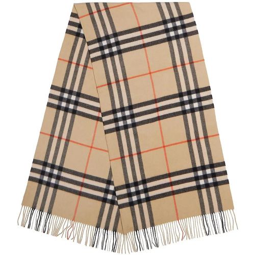 Tücher & Schals - Washed Giant Checked Scarf - Gr. unisize - in - für Damen - Burberry - Modalova