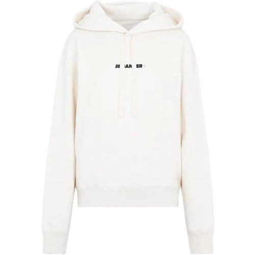 Cream Cotton Sweatshirt - Größe M - Jil Sander - Modalova