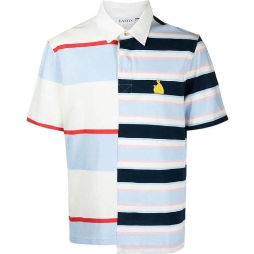 Rugby Patchwork Logo Polo Shirt - Größe S - Lanvin - Modalova