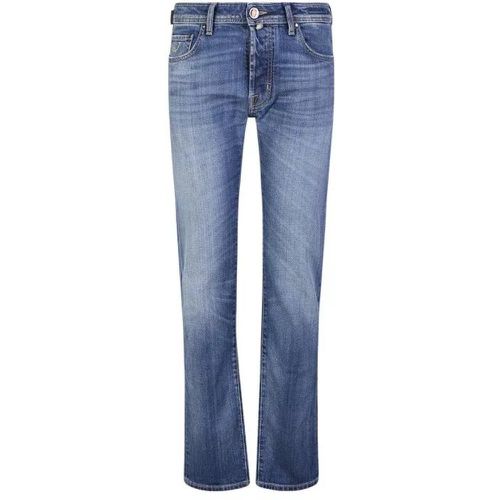 Light Blue Straight Leg Jeans - Größe 33 - blau - Jacob Cohen - Modalova