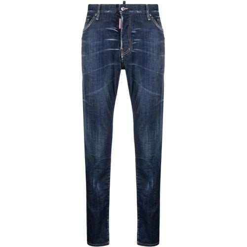 Slim-Cut Stretch-Cotton Jeans - Größe 48 - Dsquared2 - Modalova